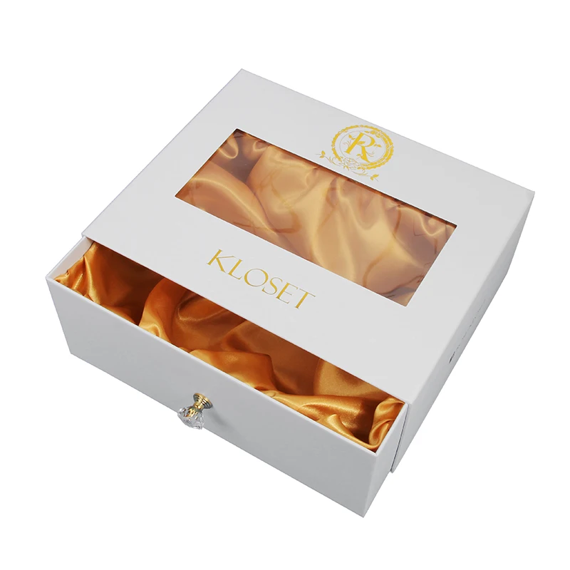Sun nature gift box packaging cardboard custom weave Extension hair boxes wig packaging boxes luxury handle