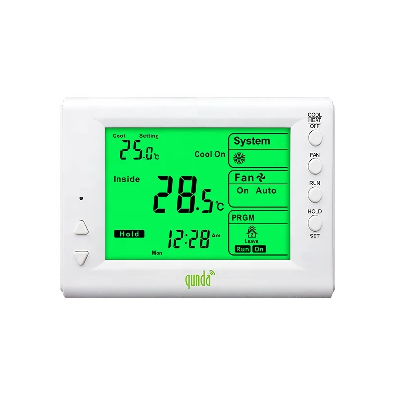 QUNDA QD-HVAC10 Programmable Digital Thermostat digital for central air conditioner