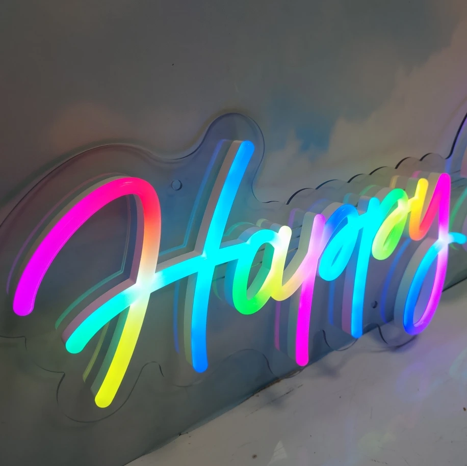 space girl led neon sign canvas neon sign