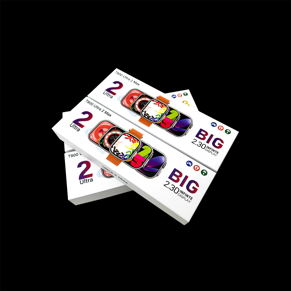 2024 Newest T900 Ultra 2 max Smart Watch 1.99 Inch Screen Rotating Dual Buttons Serie 8 S8 Smartwatch T800 Ultra