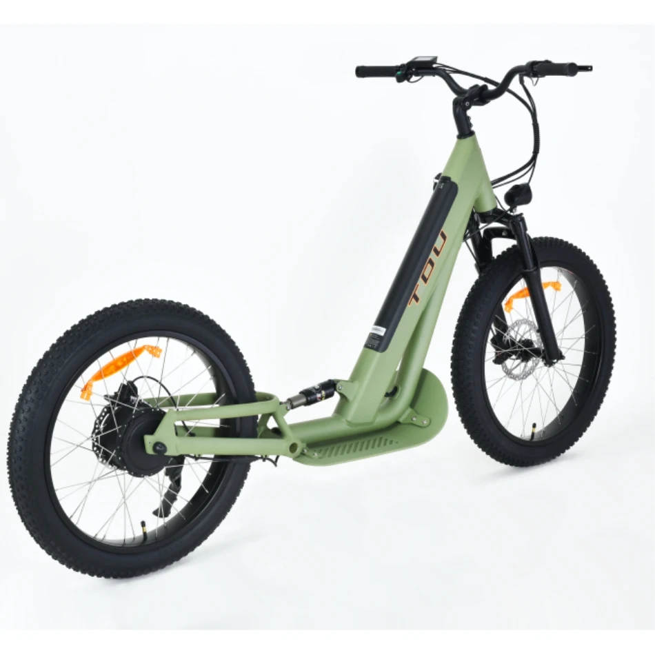 High-Speed 42km/h SHENGYI Motor Electric Kick Scooter with RST Oil Suspension