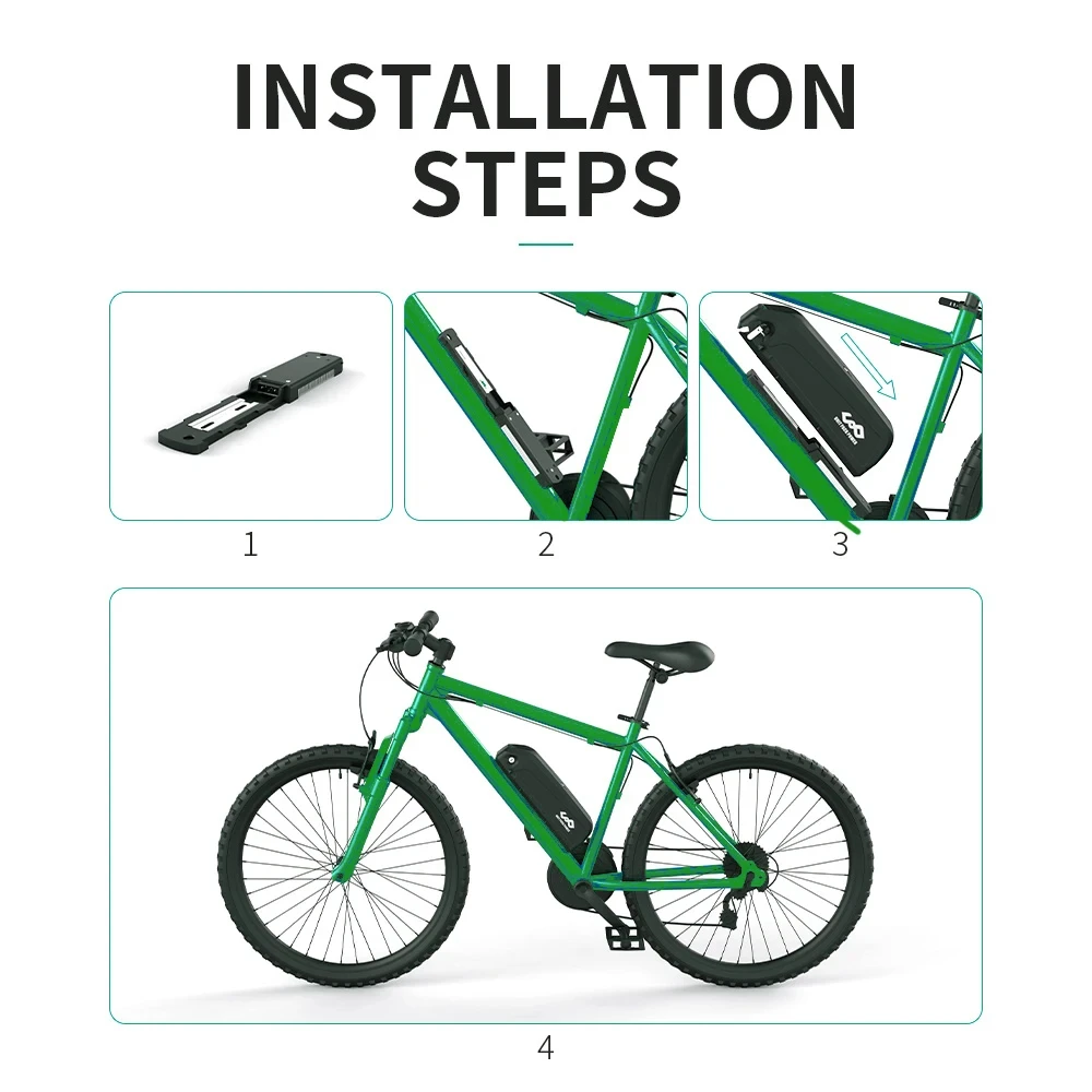 21700 50E E-Bike Battery Hailong 36V 52V 48V 20Ah 25Ah Battery Pack for Bafang Electric Bicycle 1500W 1000W 750W 500W 350W 250W