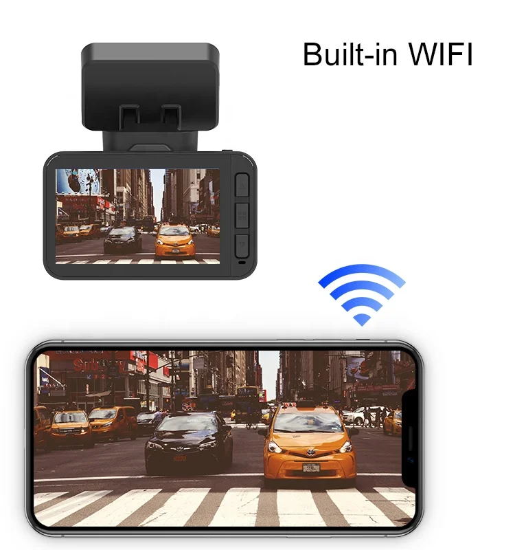  Новая форма 4K видеорегистратор gps Wi-Fi жест фото IMX335 датчик широкоугольная Автомобильная камера автомобильный черный