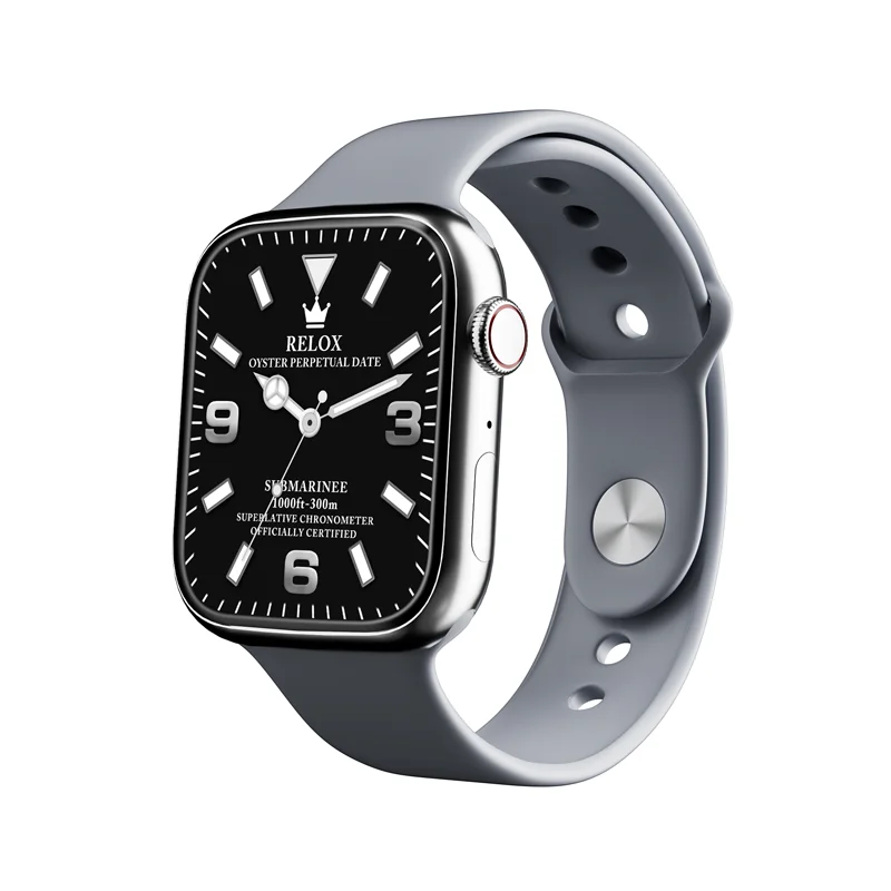 Новинка, умные часы 1,75 дюйма, серия 7, Беспроводная зарядка, фитнес-трекер здоровья, артериального давления, серия 7, умные часы для apple