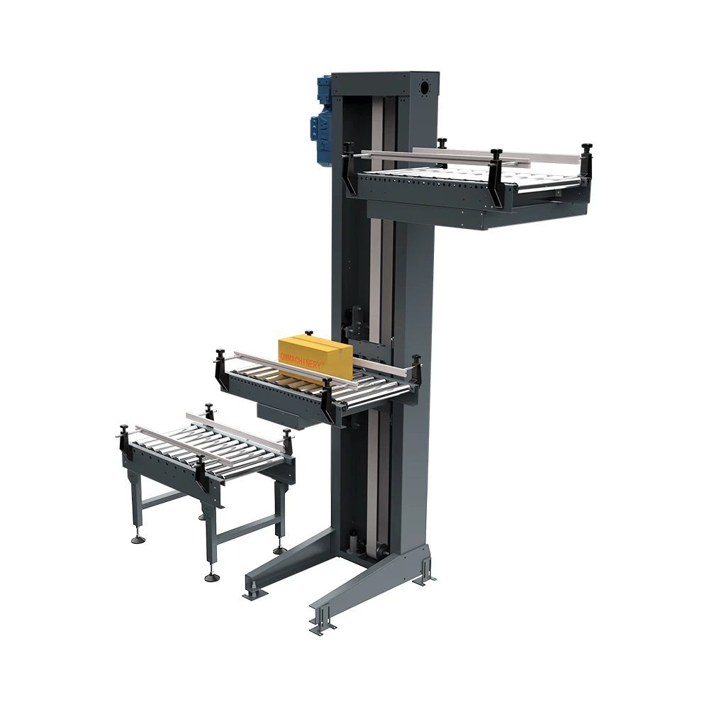 Вертикальный трансферный подъемник поршневого типа, транспортирующий различные направления