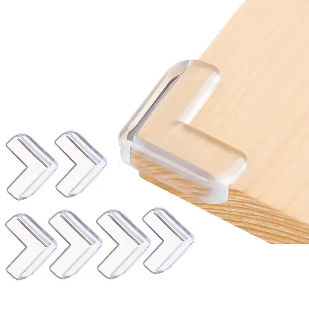 Transparent Child Protectors Furniture Clear Bed PVC Baby Proofing Safety Edge Table Corner Bumper Guard Corner Protector
