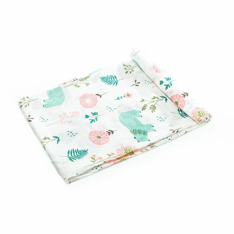 Bamboo Muslin Blanket Baby Muslin Blanket Most Popular Super Soft Bamboo Organic Cotton Baby Muslin Swaddle Blanket