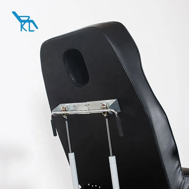 Multifunctional black tattoo equipment furniture professional massage table chair electric tattoo bed wholesale