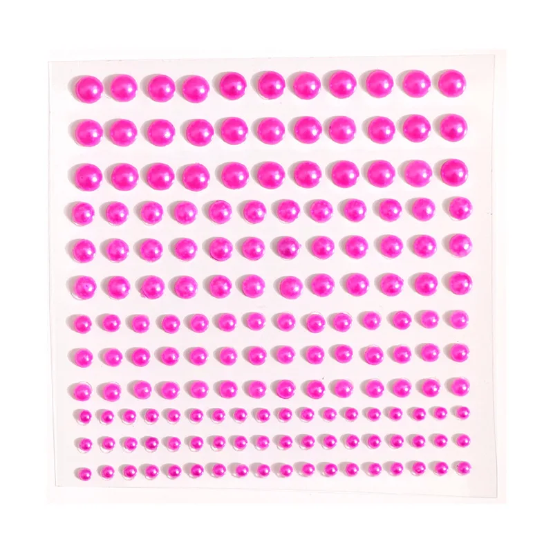 custom Round Sticker  3D decorative glass gems crystal diamond rhinestone gems stickers