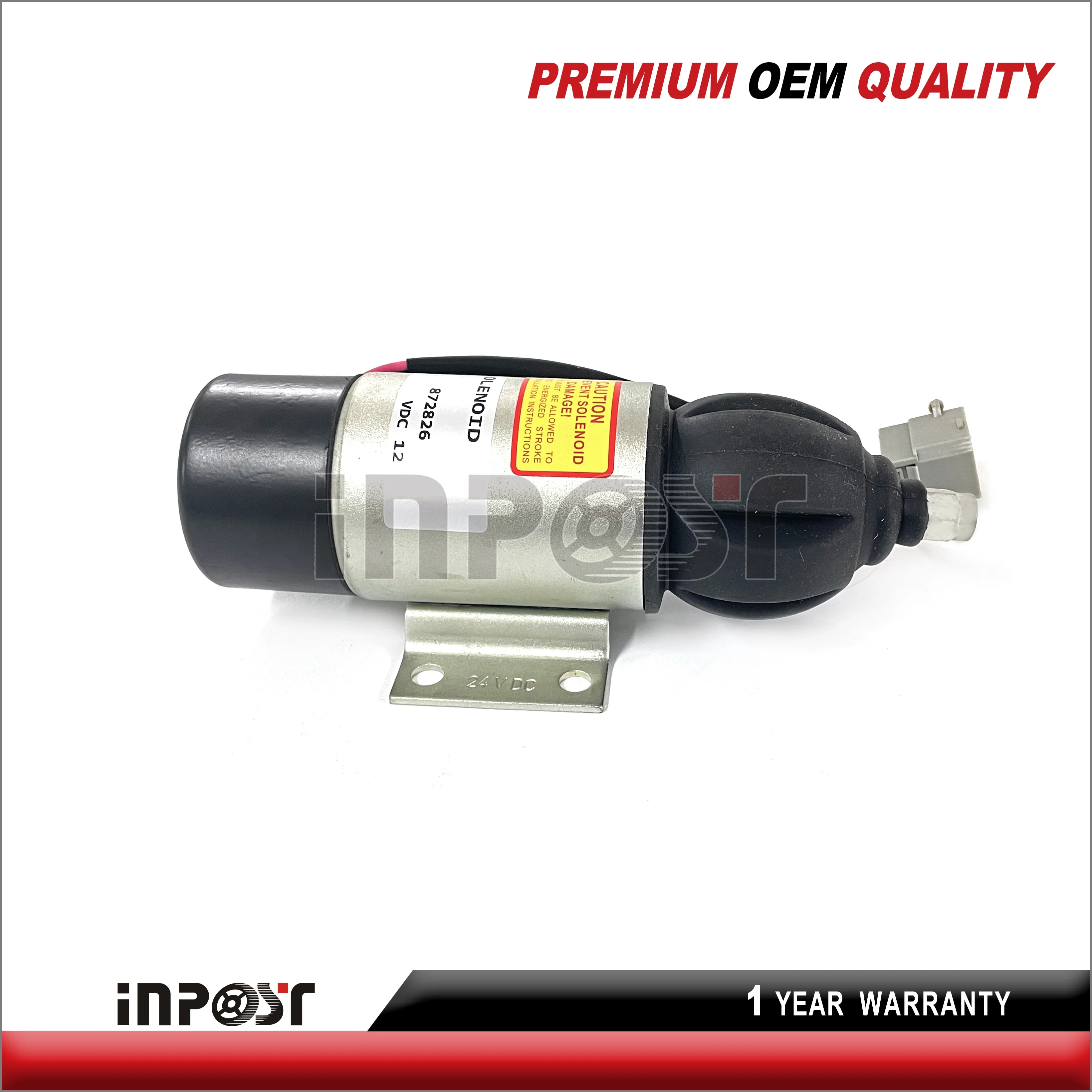 12V Stop Solenoid Valve  859079 872826 Fit For Perkins Volvo Engine Fuel Shutoff Solenoid 849370