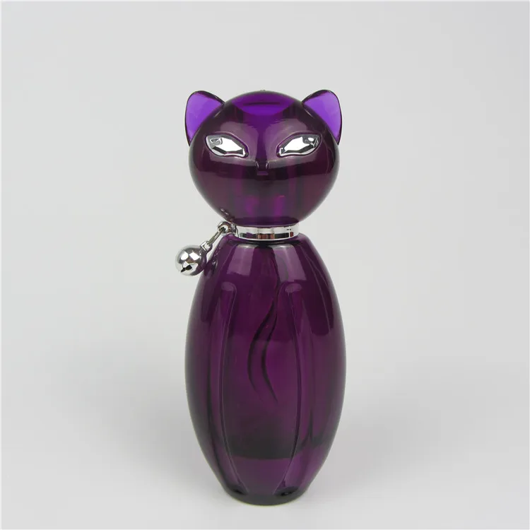 Good quality cat shaped egyptian glass perfume bottle for wholesales