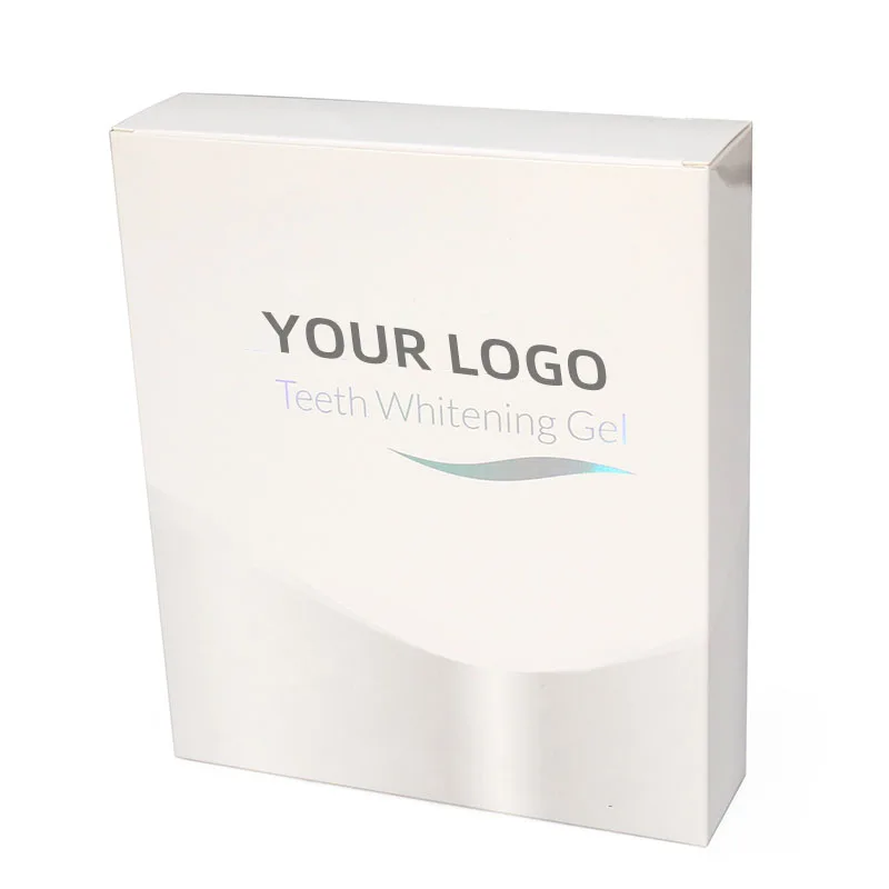 Competitive Price Cosmetic Eco-Friendly Foldable Paperboard Custom White Cardboard Paper Box Teeth Whitening Gel Packaging Box