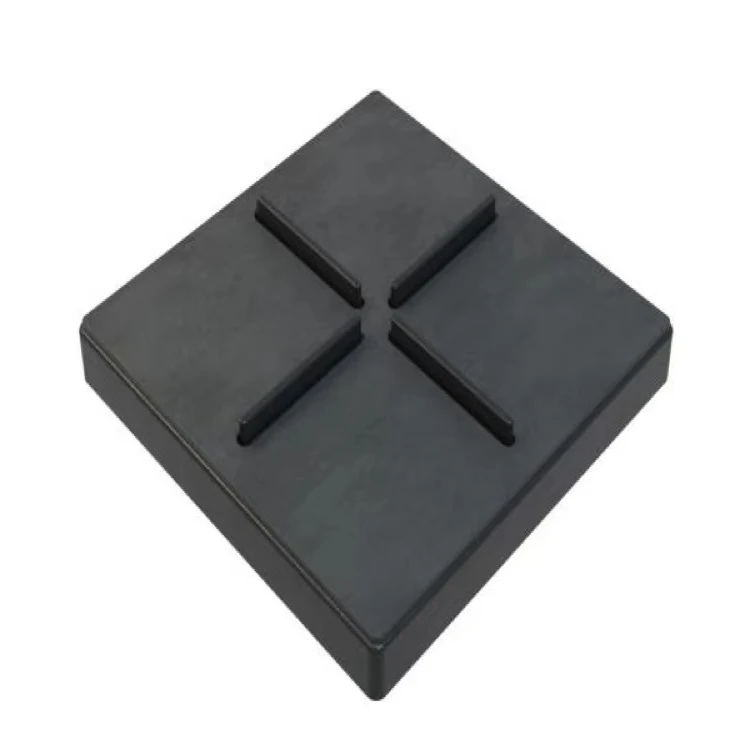 Customized fixed height pedestal adjustable paving support pads for pedestal accessories