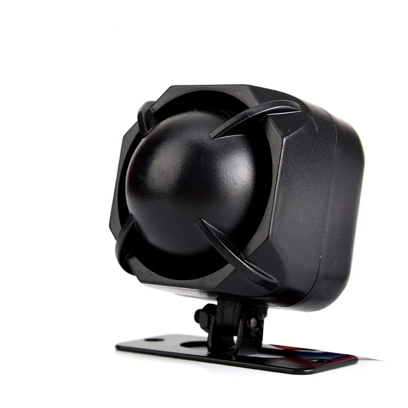 Electronic siren 12V 20w  1 or 6 tone sound ABS car alarm siren