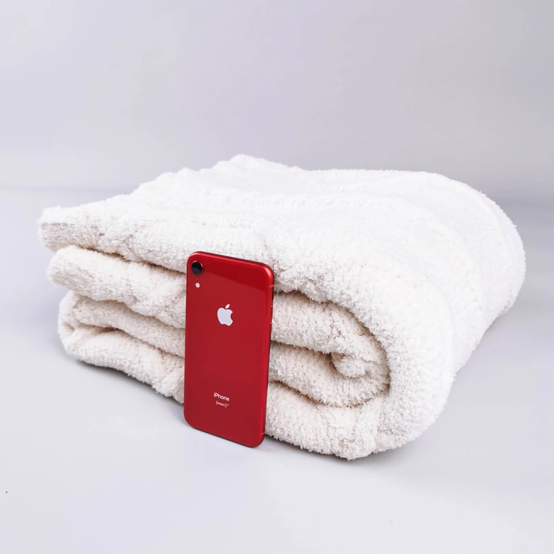  Утяжеленное одеяло cozychic из перьевой пряжи для баскетбола вязаное покрывало роскошное украшение