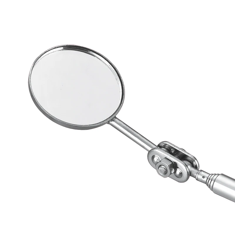 Telescopic inspection mirror tool for inspection and viewing of small vehicle parts Machine tool inspection