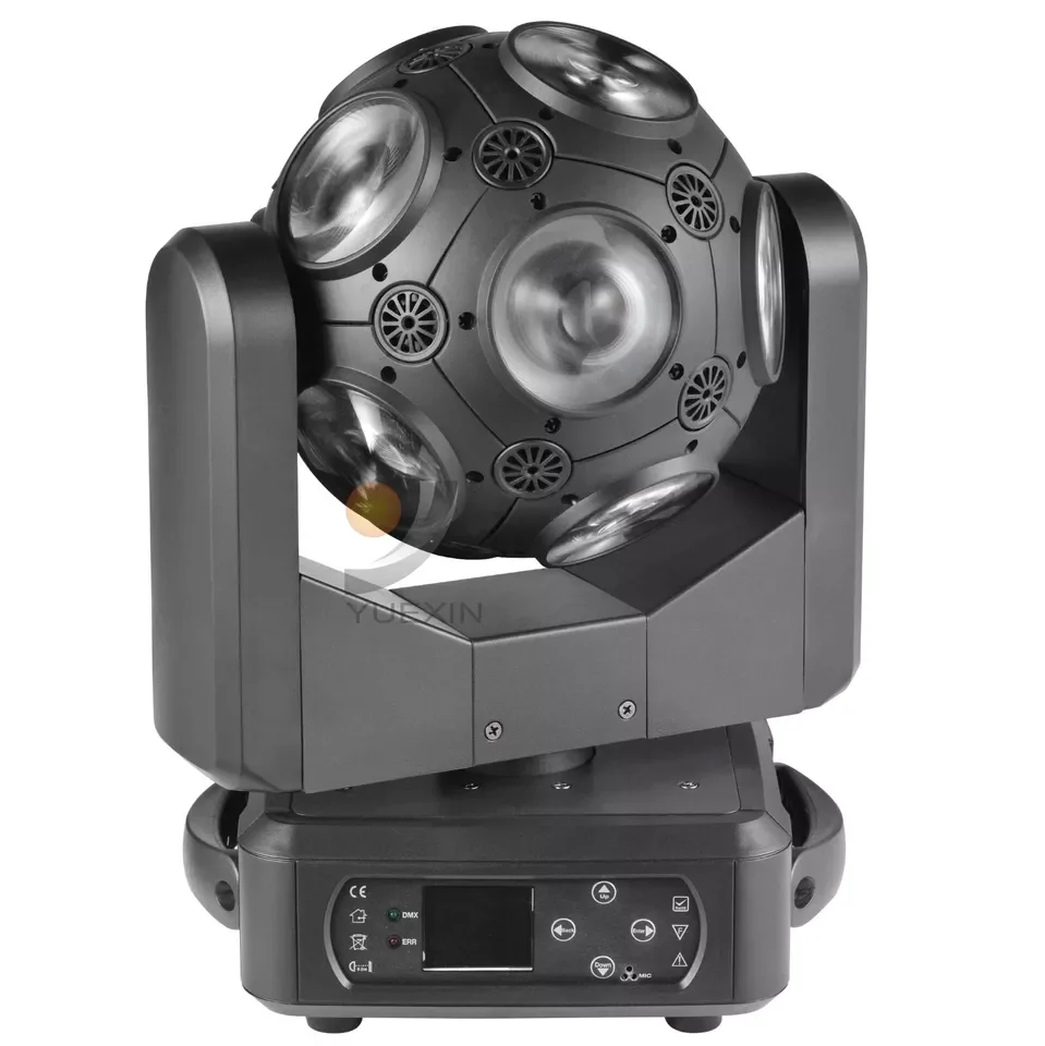 Led Dj Football Light Disco Moving Head Rotating Party Club Magic Ball Effect Light