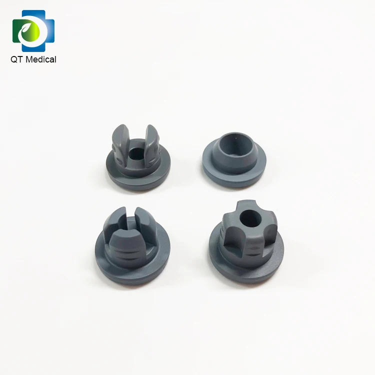 Lyophilization use 12 3 4 Leg Butyl Rubber Stopper Ready for Sterilization