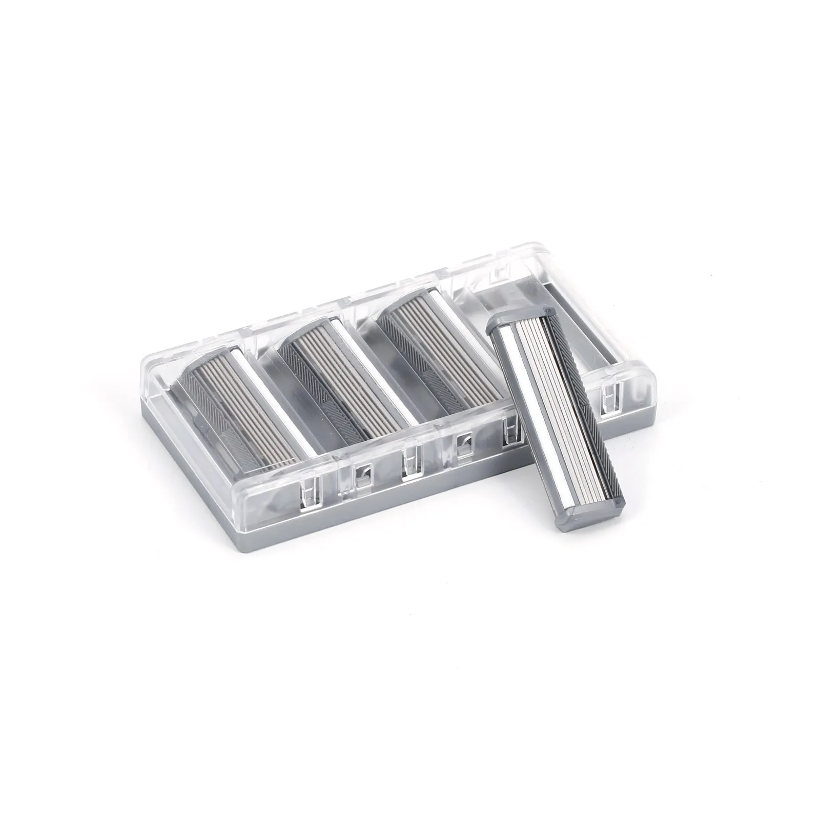  Six 6 Blades Shaving Razor Cartridge Diamond Coating With