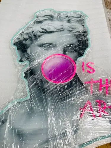 Is This Art Led Neon Acrylic Artwork Custom Neon Sign Home Decor sign Light Custom Neon Signs for Bar party