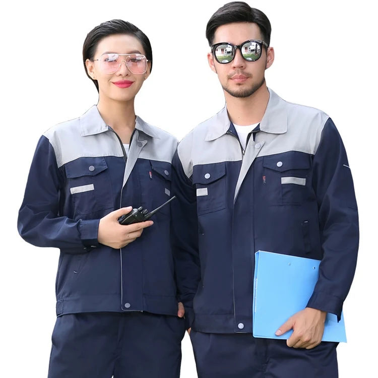Manufacturer wholesale Locomotive repair uniform  labor protection service work clothes men and women auto repair clothing
