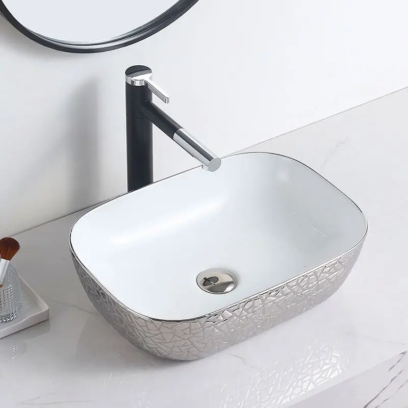 Bathroom Luxury Wall Hanging Toilet Bowl Combo Sink Basin Golden Toilet And Sink Sets