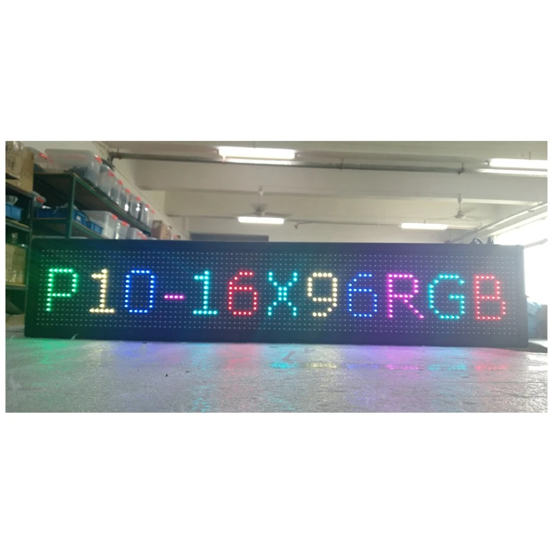 Running Message TEXT Led Display Mono Red White Color Indoor Outdoor Semi Outdoor P10