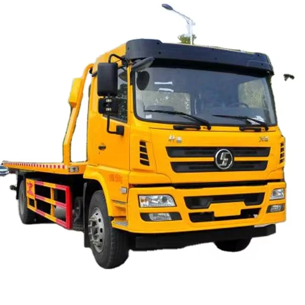 Factory price Flatbed wrecker shacman towing truck 5tons 7 ton Emergency sliding rotator wrecker tow trucks for sale