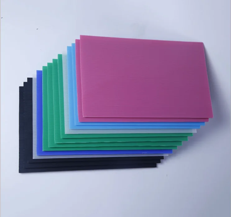 high quality Polypropylene Plastic Core Flute Sheet PP Honeycomb Board with Logo Printing