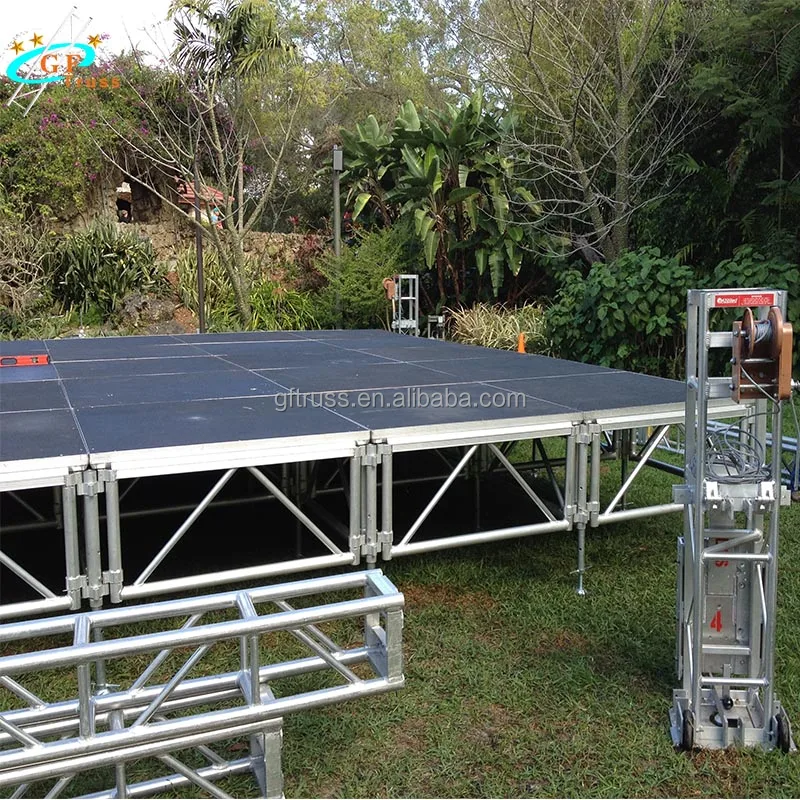 Stage Platform Aluminium Platform Top Quality Aluminum Adjustable Legs Stage Platform
