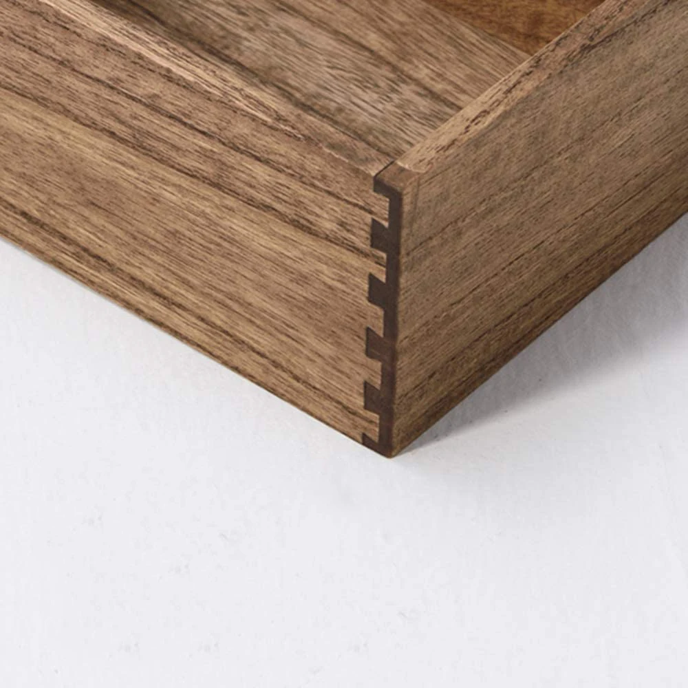 Storage Organizer with Hidden Compartment Drawers wood jewelry box