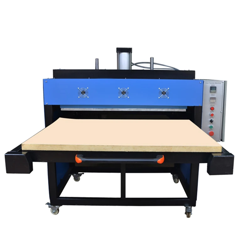 large format heat press machine automatic 100x120cm large format sublimation heat press machine for sublimation heat transfer