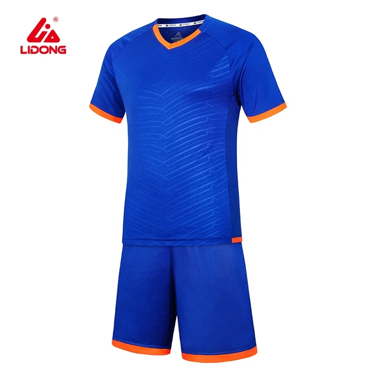 
2020 Custom t shirt v-neck football shirt maker thai quality soccer training football jersey 