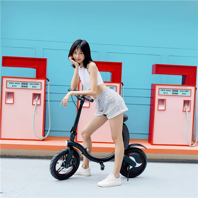 Мини складной электровелосипед 350 Вт Электрический велосипед 36 В электрический скутер для взрослых