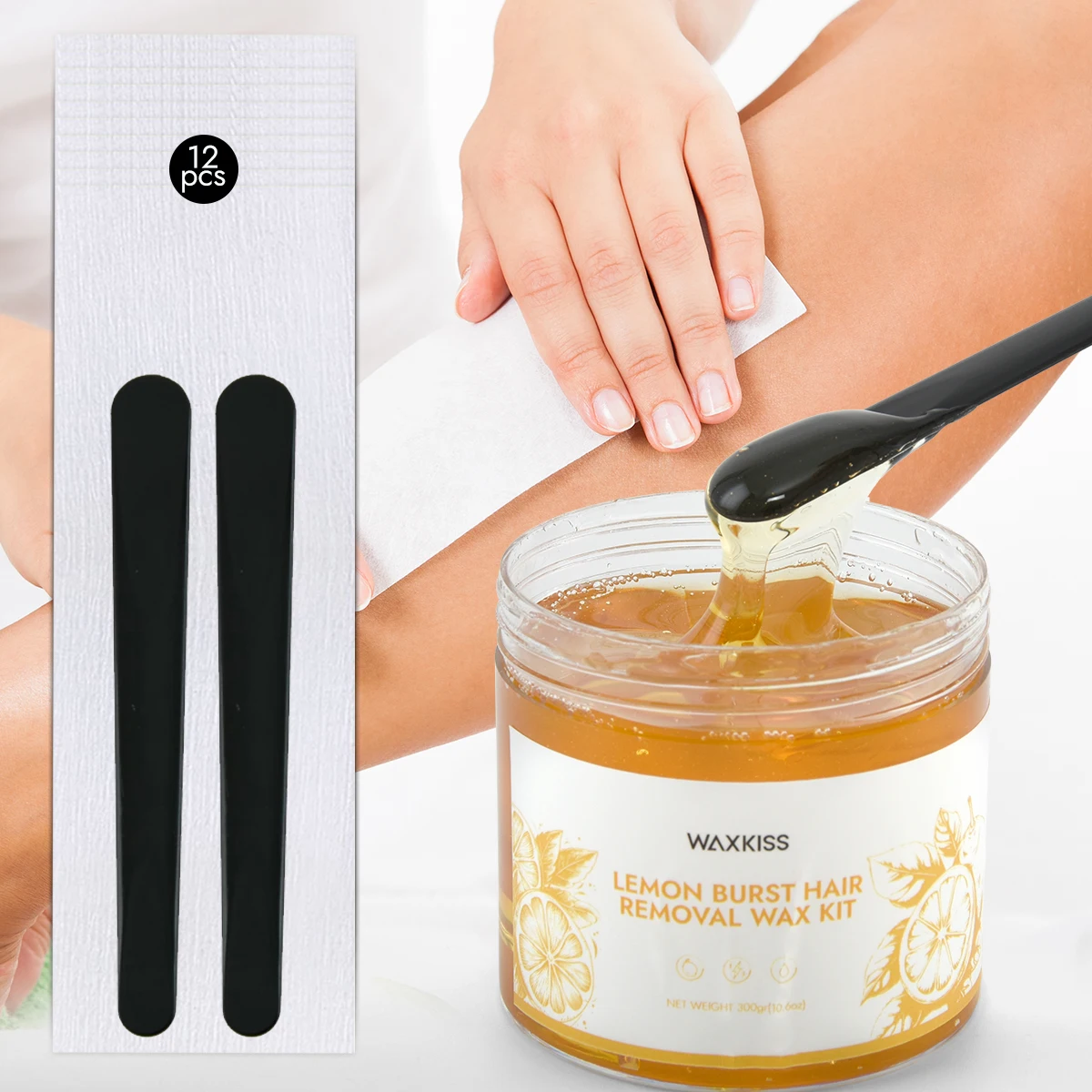 Waxkiss 2025 депиляционный воск для тела безболезненное микроволновое использование новый дизайн Сахарная паста удаления волос