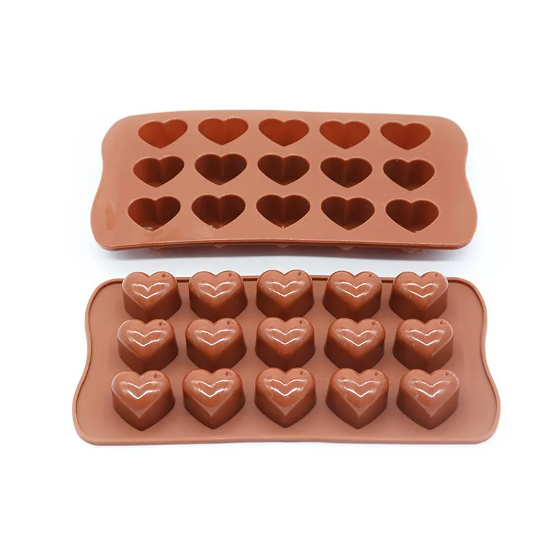 
Chocolate Baking Mould Cake Mould Heart shape silicone DIY baking mold 