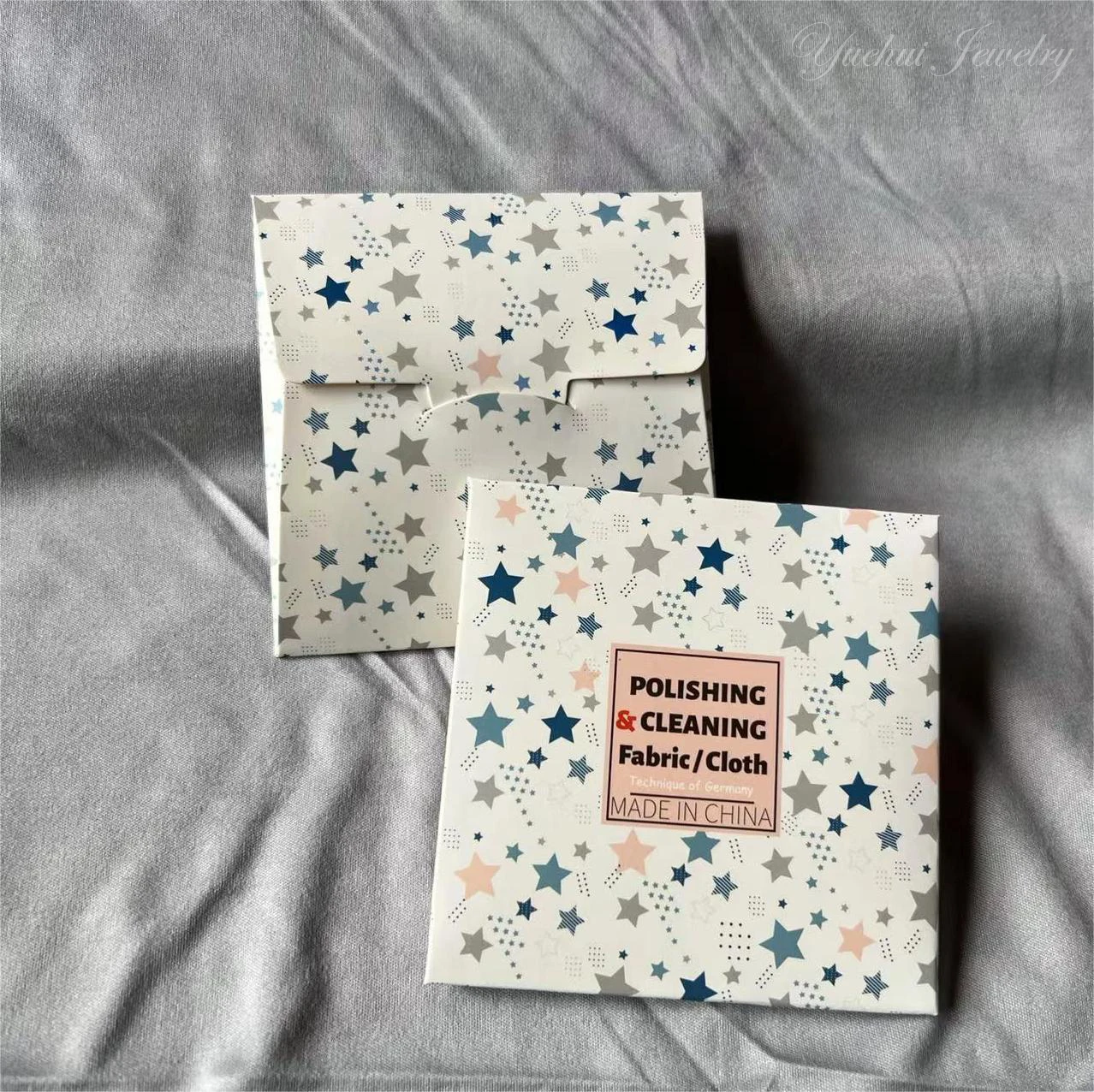 wholesale high-quality personalized custom logo soft microfiber silver polishing cloth cleaner jewellery cleaning