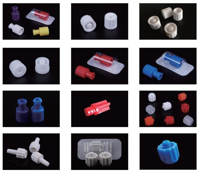 Iv Set Medical Consumables Product Accessories Parts Of Iv Infusion Set Disposable Plastic Fittings