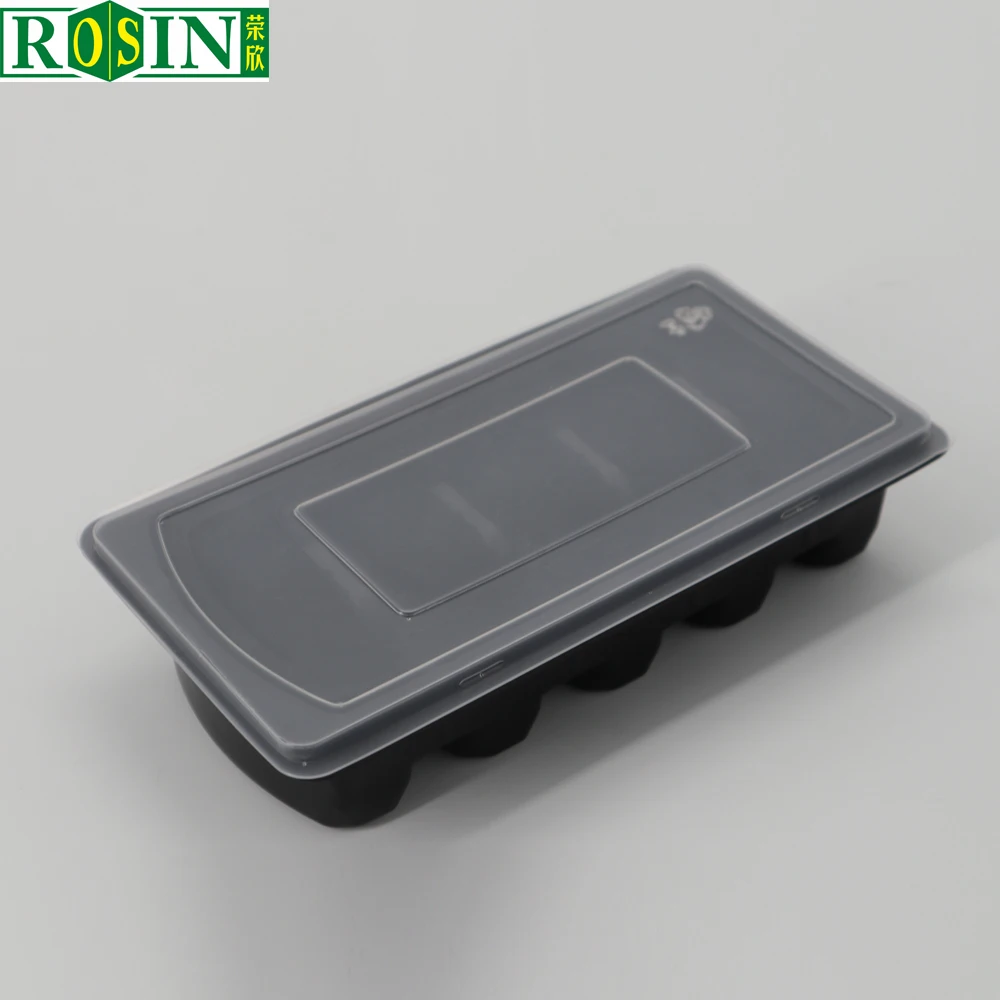 
Compartments disposable food grade PP blister plastic frozen dumpling tray 