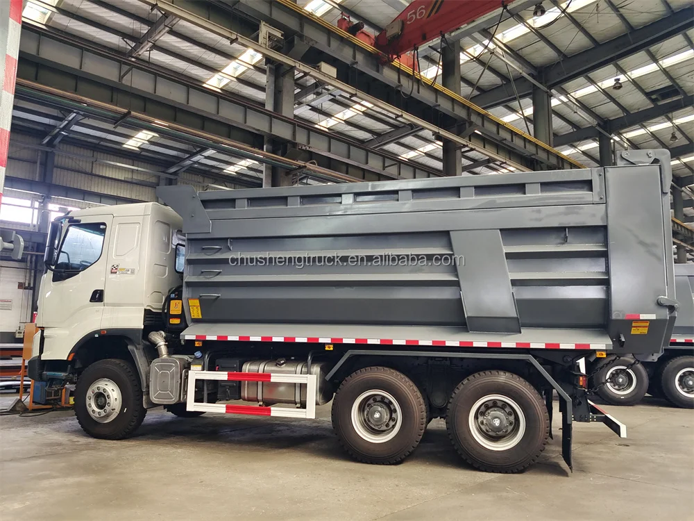 Liu Qi H7 Heavy Dump Truck 6x4 With U Type Front Tipping 10 Wheeler 30T Capacity Load Tipper Dump Truck for Mining Construction