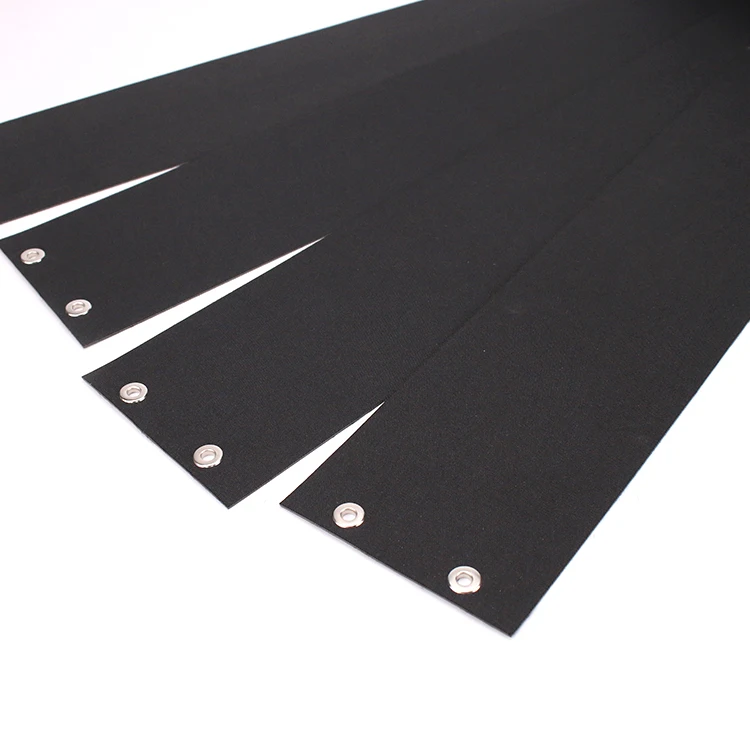 Lead Free X-Ray Rubber Smooth Surface Radiation Shielding Curtains for baggage and cargo