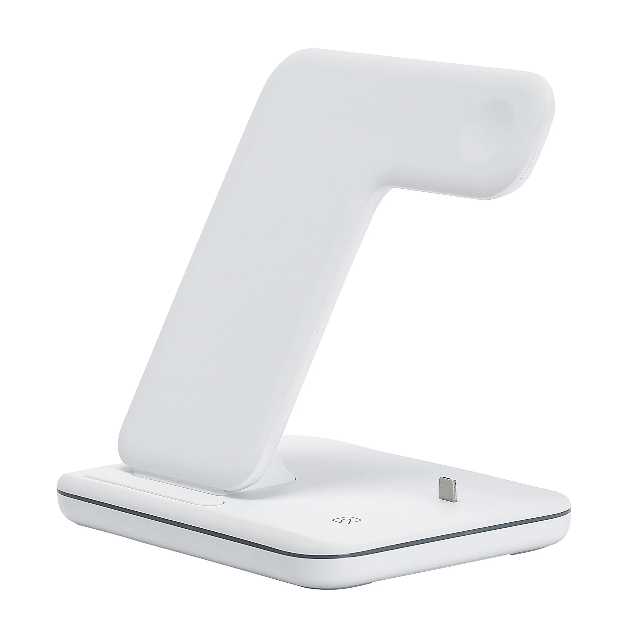 
Ready To Ship 15W 3 in 1 Stand Mobile Phone Wireless Charging Rack All in one Charging Stantion For Iphone/For Samsung 