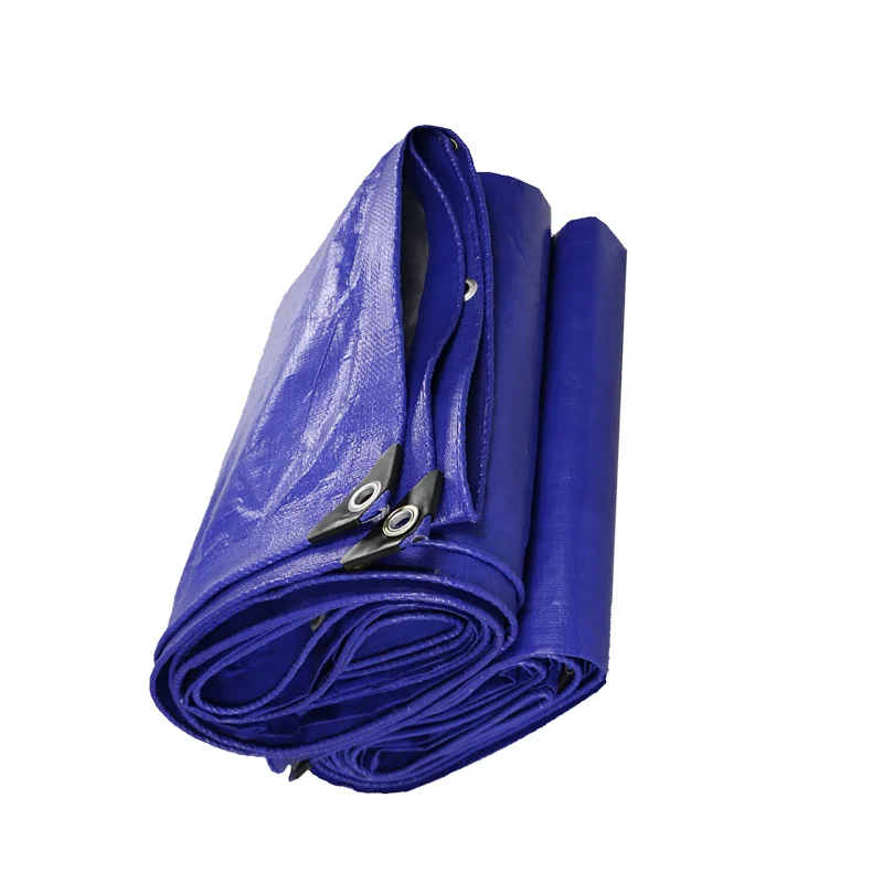 4mx6m 150gsm High quantity blue Tarpaulin/PE tarpaulin from china factory