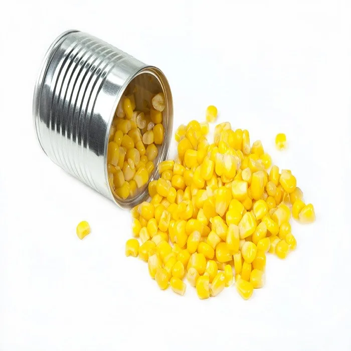 Mikado Brand Canned Sweet Kernel Corn Yellow GUN OEM Golden Acid KOSHER Style Time Storage Packing Packaging Color Flavour Sugar