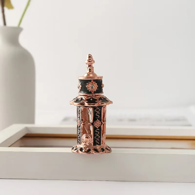 Rose map spot wholesale Middle East Dubai style perfume bottle desert flower perfume bottle sold in Europe and the United States