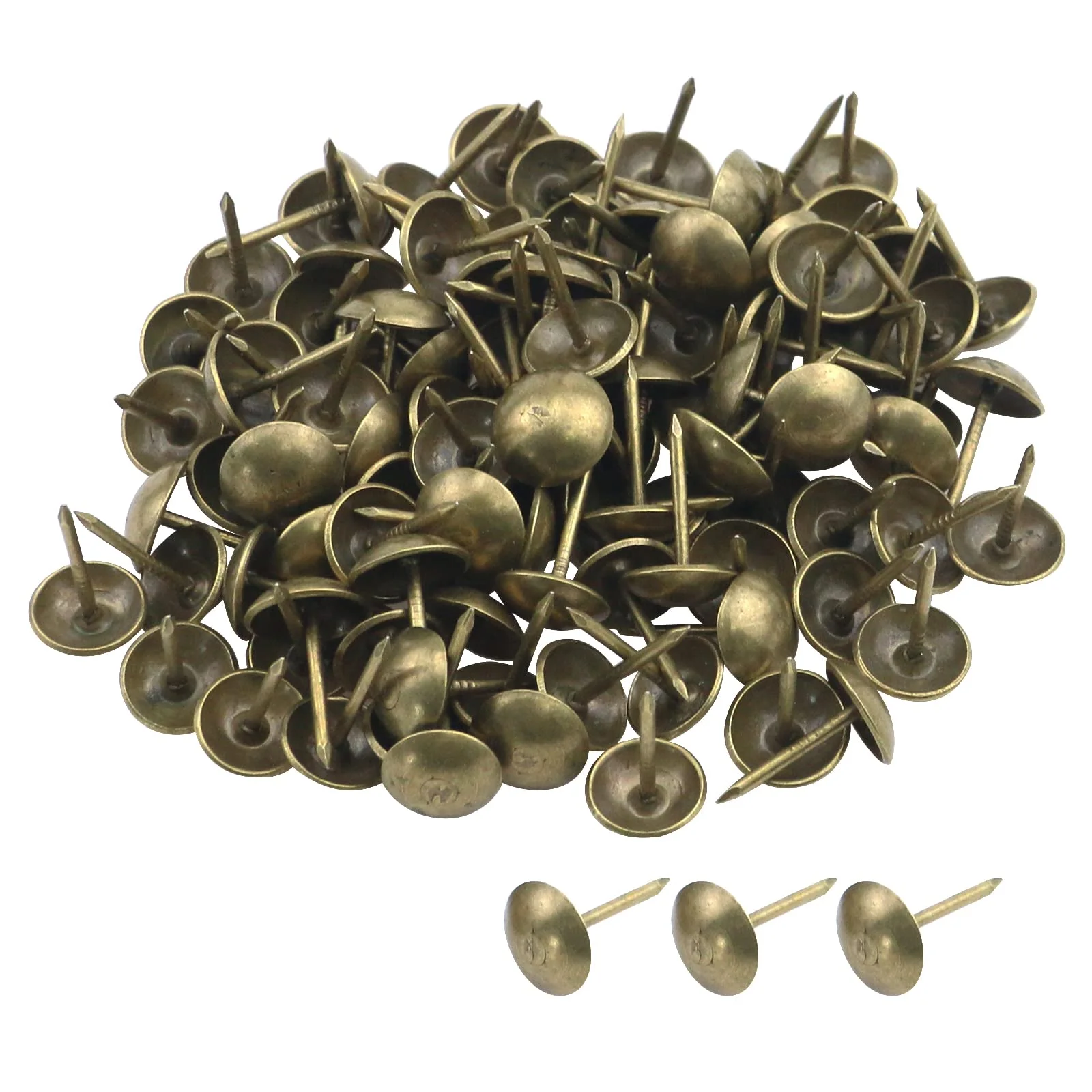 Round head decorative tacks nails for sofa iron upholstery decorative nail heads for furniture upholstery nail heads For Sofa