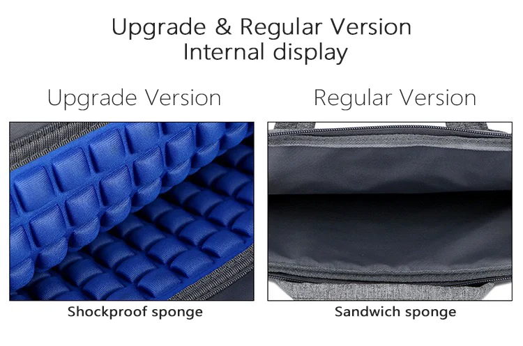 Durable laptop Waterproof bag Polyester portable Lightweight laptop bags & covers custom logo laptop bags for men women