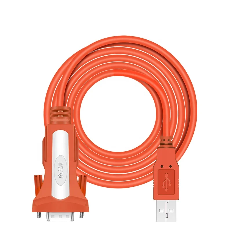 
ftdi chipset DB9 serial converter cable 1.8m usb to rs232 ftdi cable 