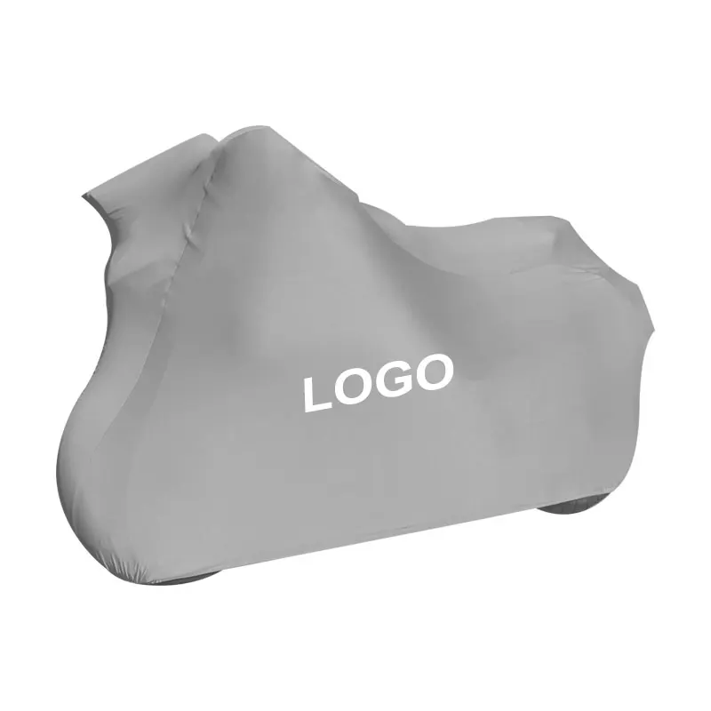 Factory Wholesale Indoor Elastic Velvet High Elastic Dust-Proof Motorcycle Cover