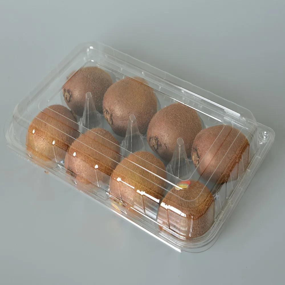 Disposable blister plastic mango cake packaging container
